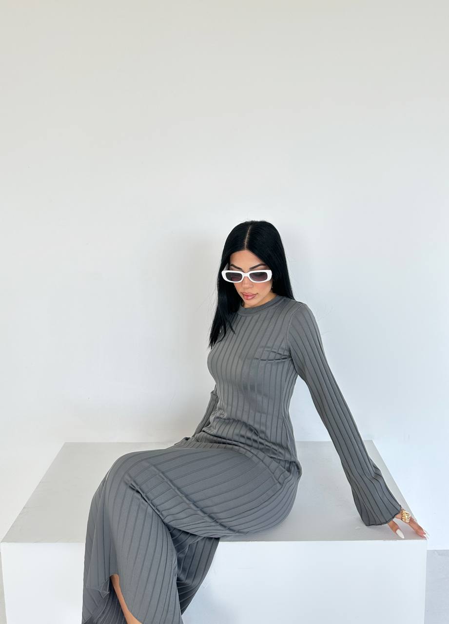Triko Maxi Elbise