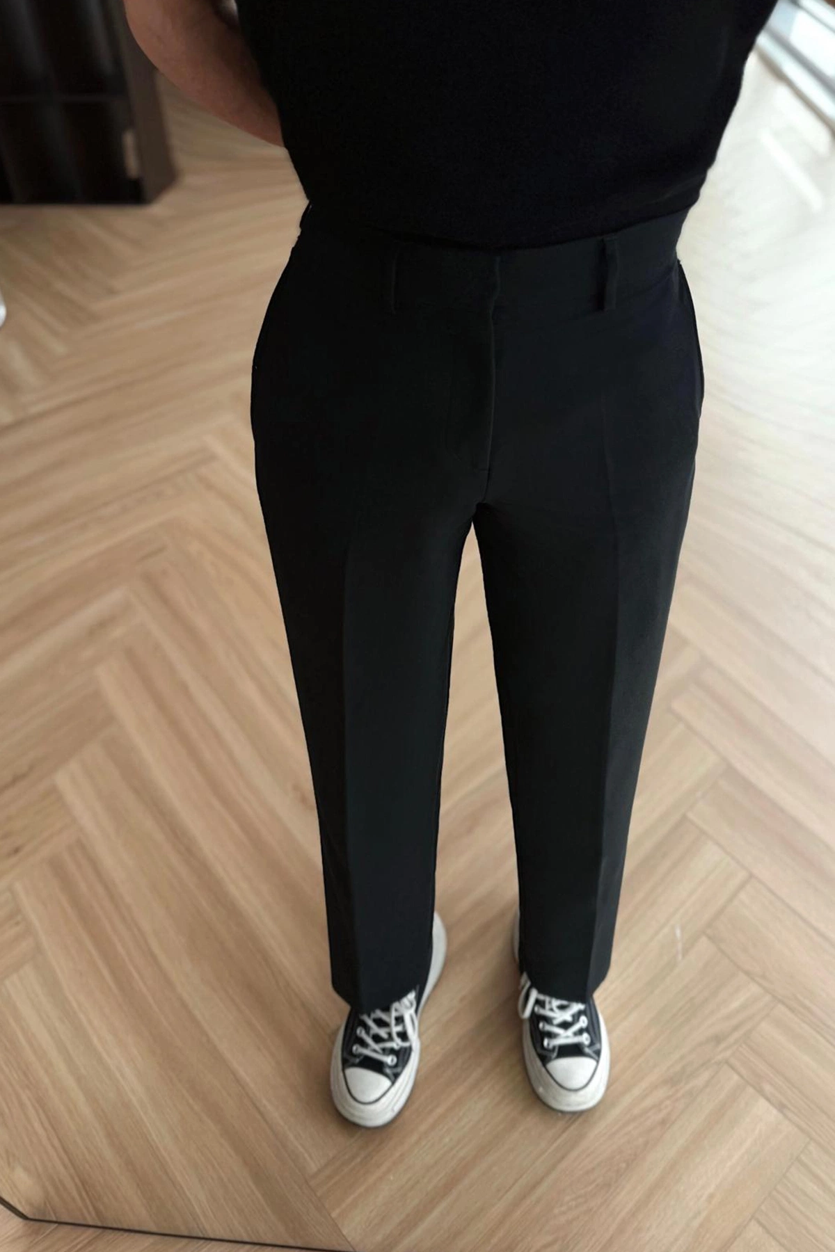 Siyah Cigarette Pantolon