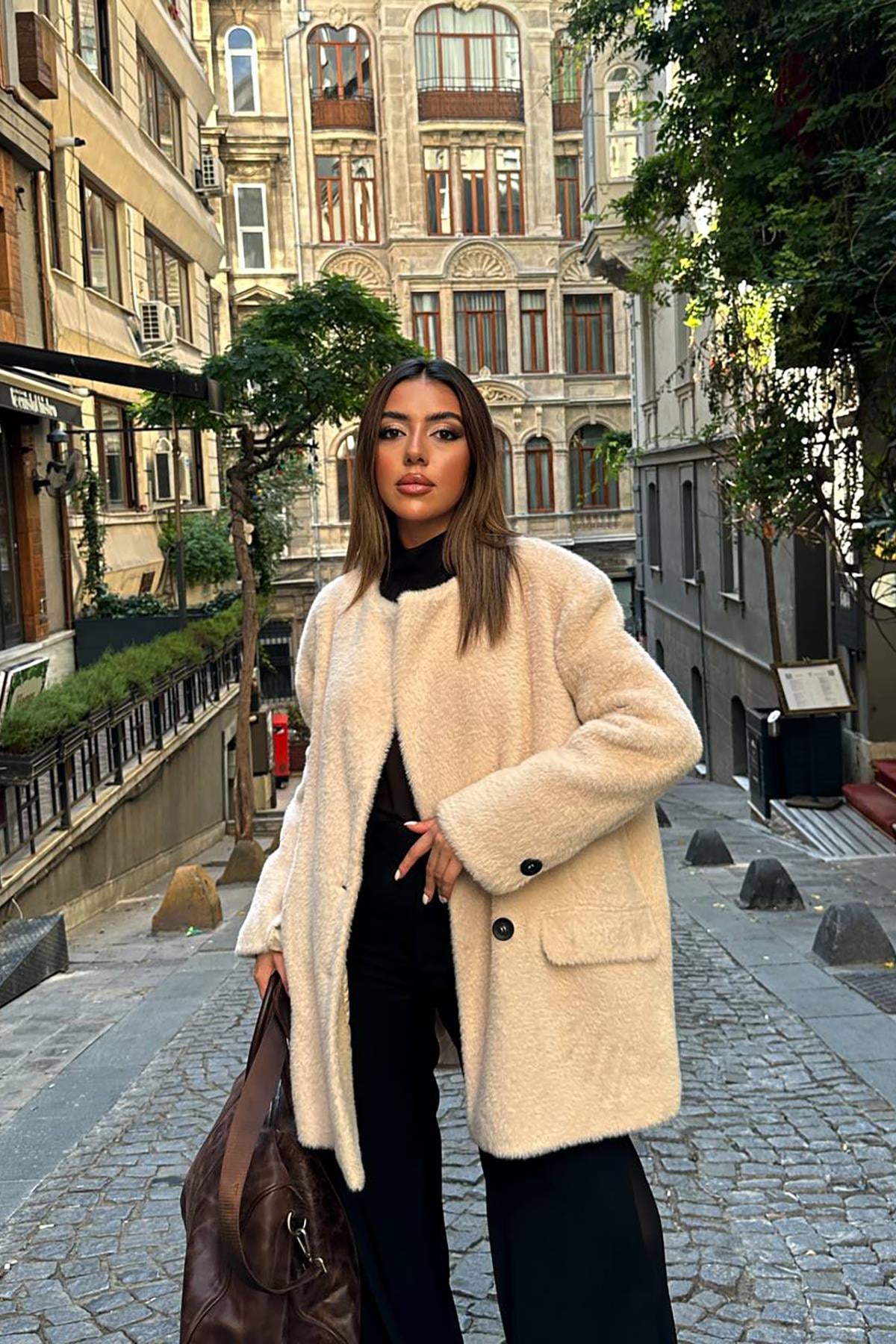 Tüylü Yumoş Kaban - Camel