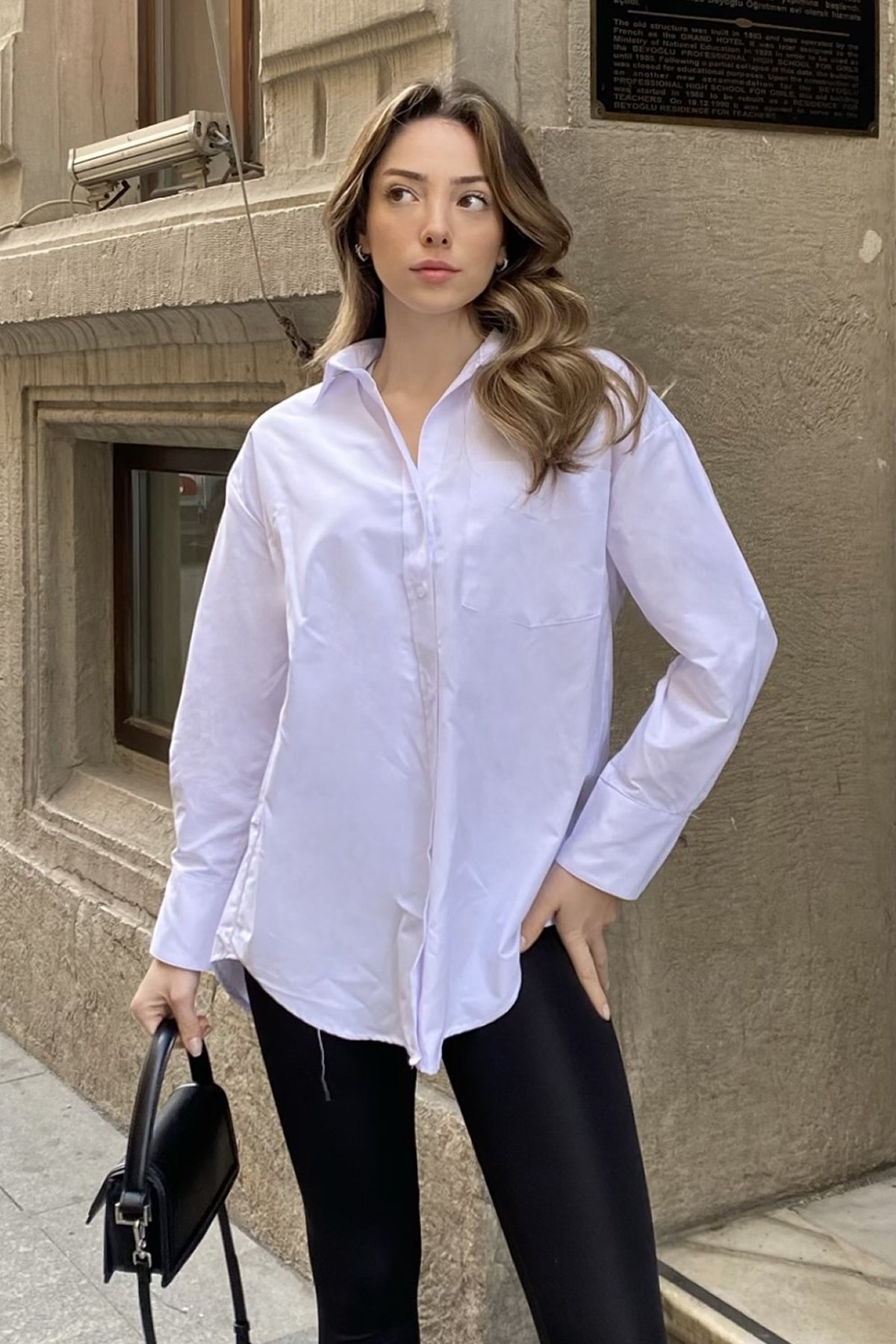 Oxford Oversize Gömlek