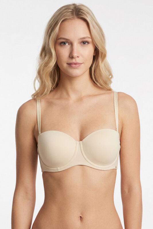 Ten Rengi Soft Straplez Destekli Tek Sütyen