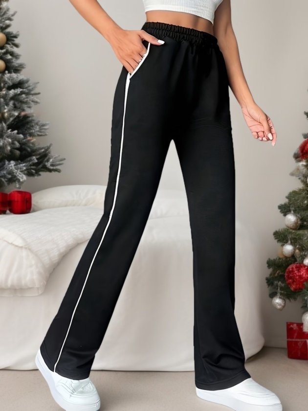 Siyah Günlük Spor Jogger Pantolon