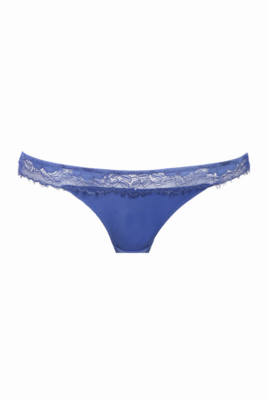 Lacivert Fiori String