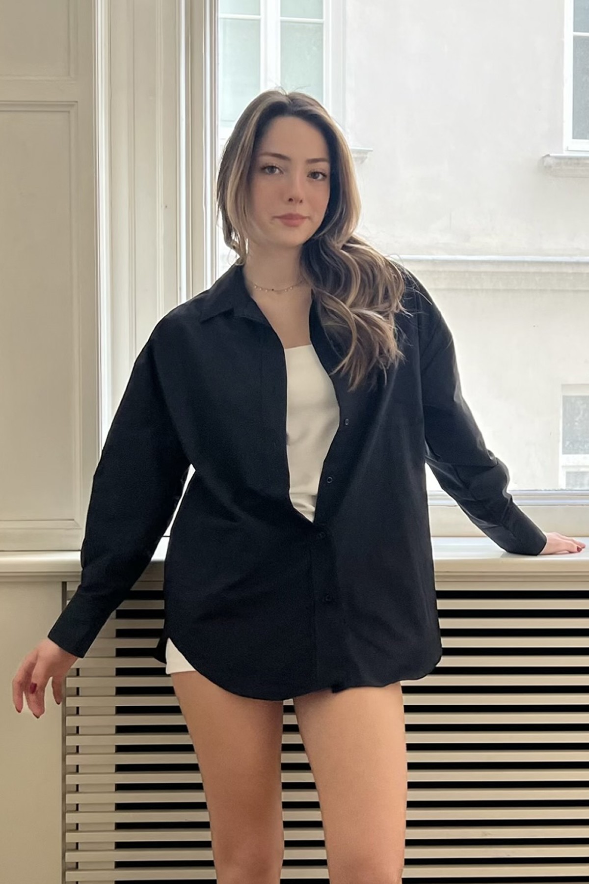 Oxford Oversize Gömlek