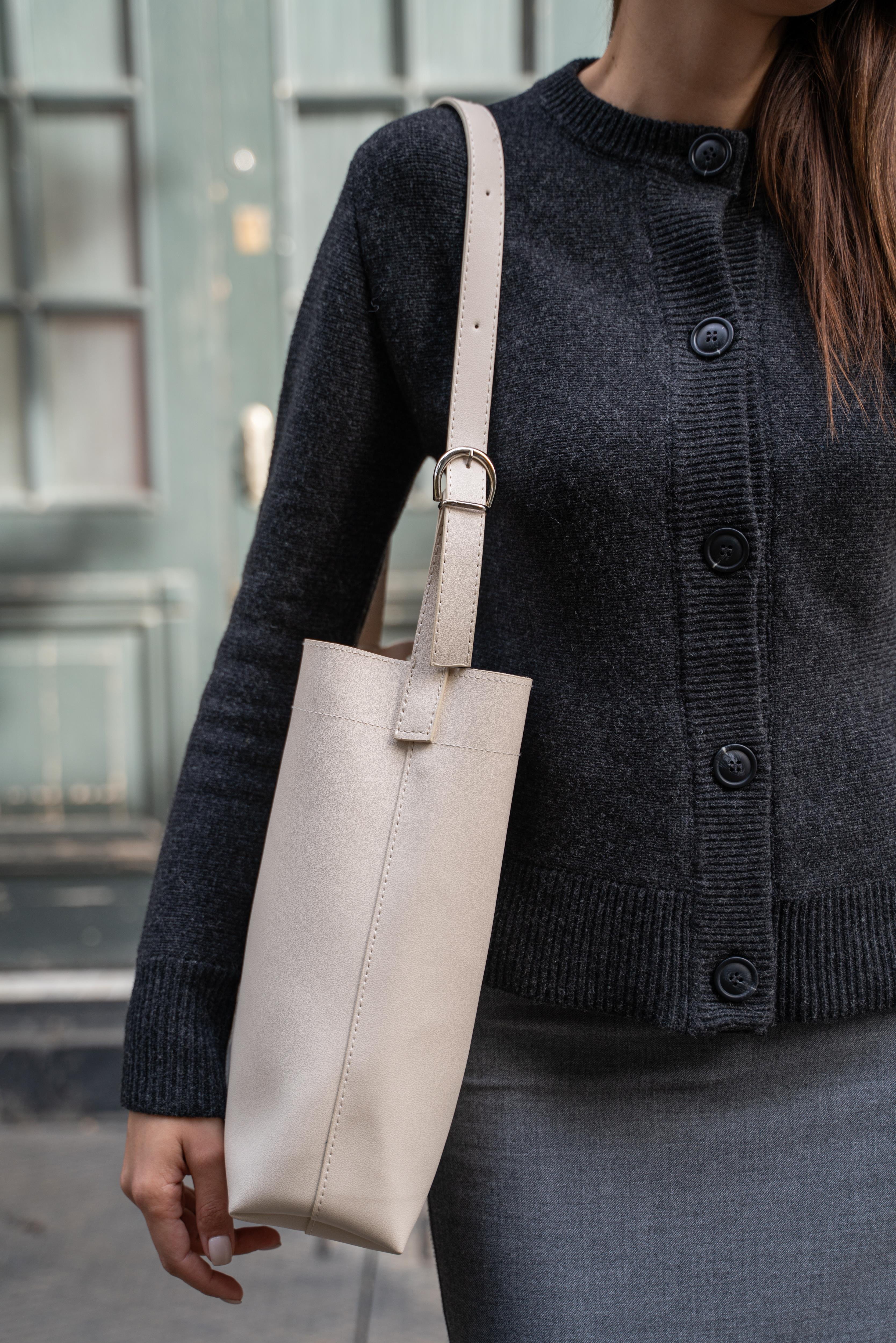 Urban Kısa Saplı Shopper  Çanta - Krem