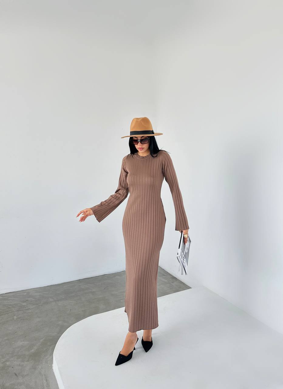 Triko Maxi Elbise