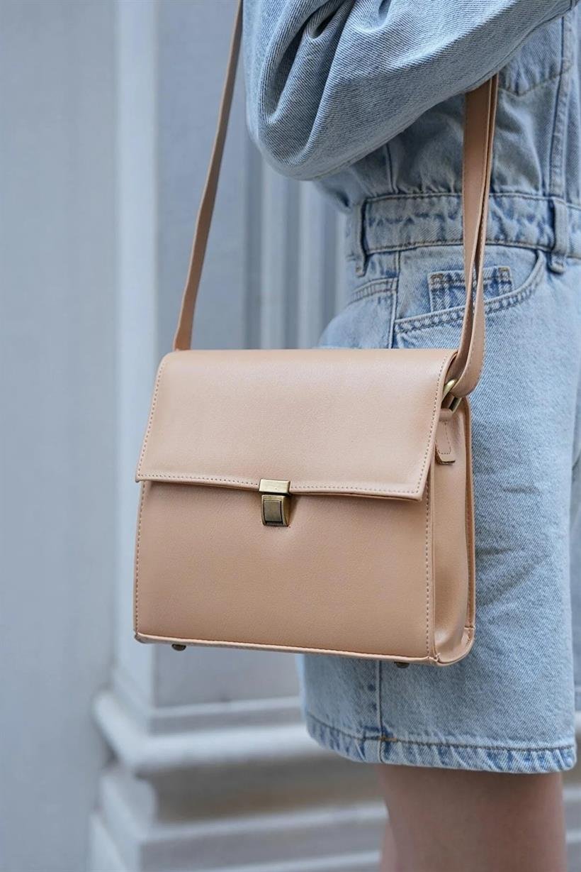Bellini Tasarım Vintage  Çanta - Camel