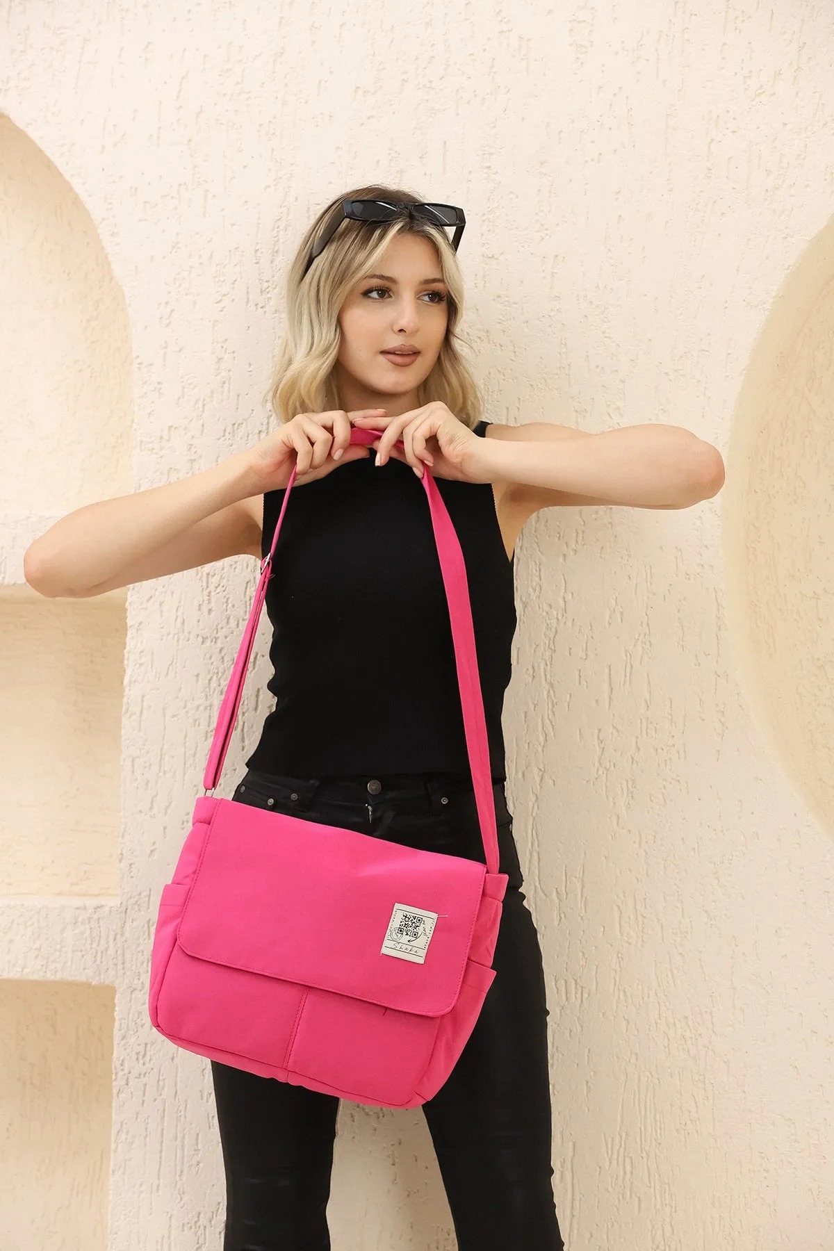 Postacı Model 5 Bölmeli Ayarlanabilir Askılı Günlük Unisex Kol Ve Omuz Çantası