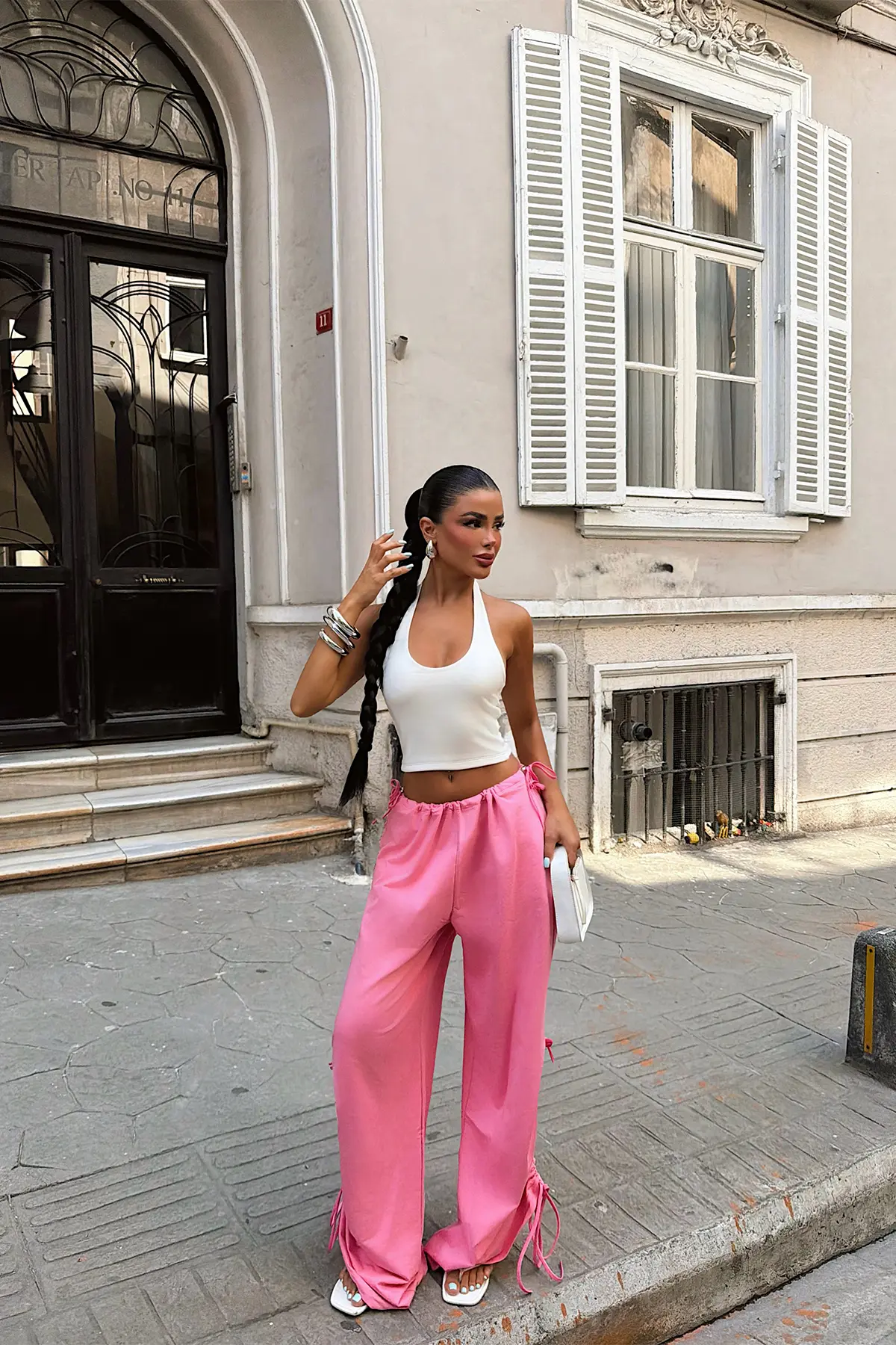 Pembe Pantolon Paraşüt