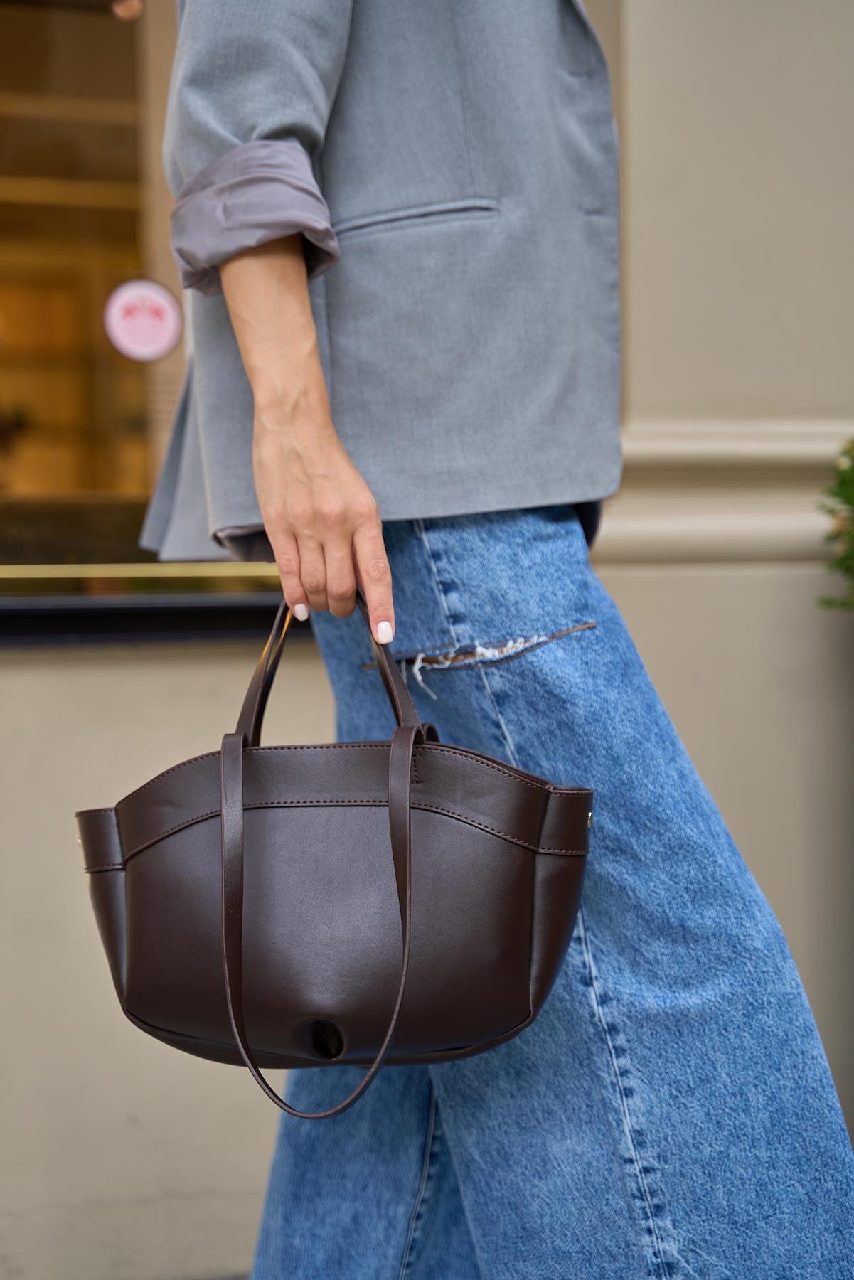 Bolso Shopper El Ve Omuz Çantası