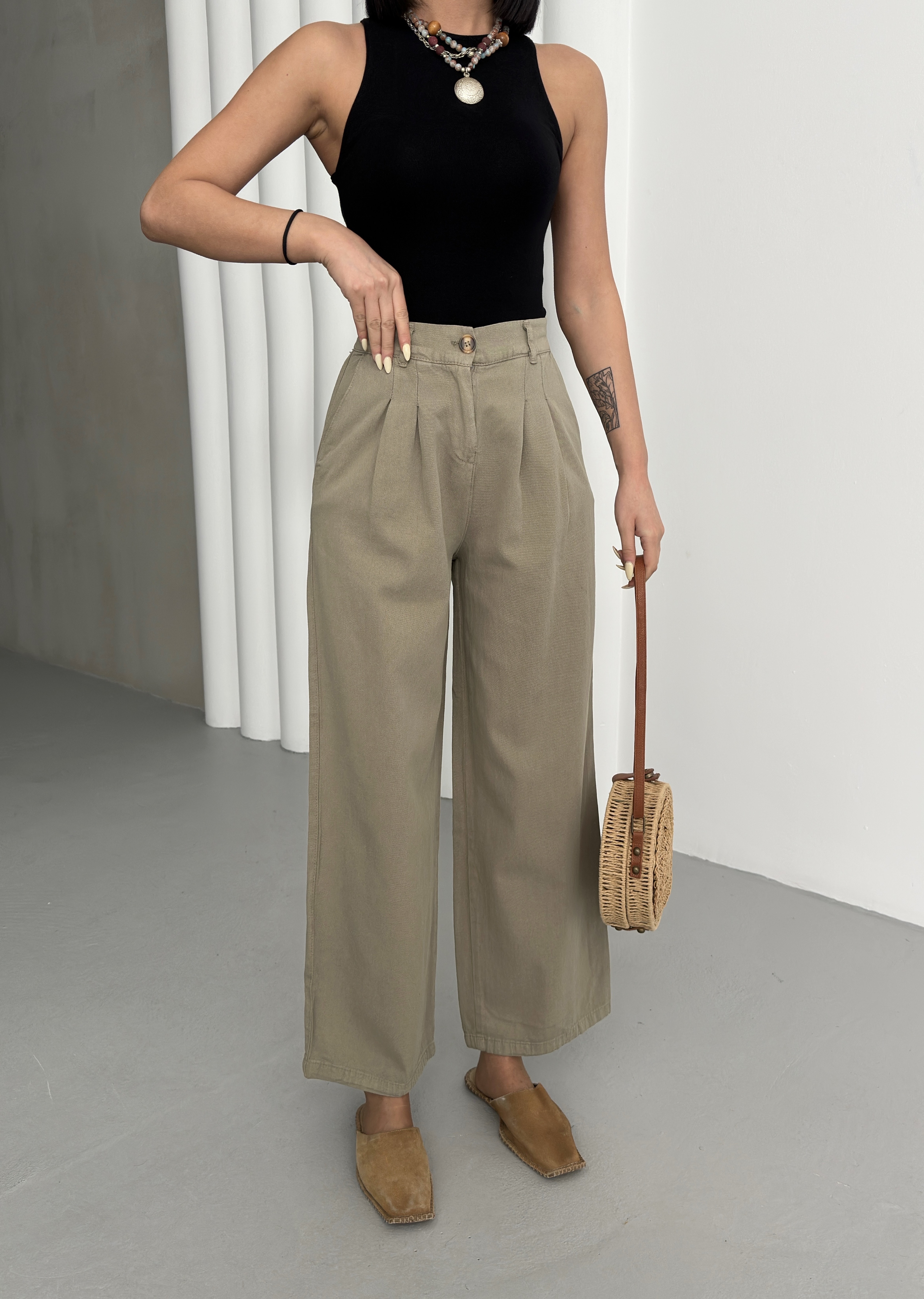 Sade Gabardin Pantolon
