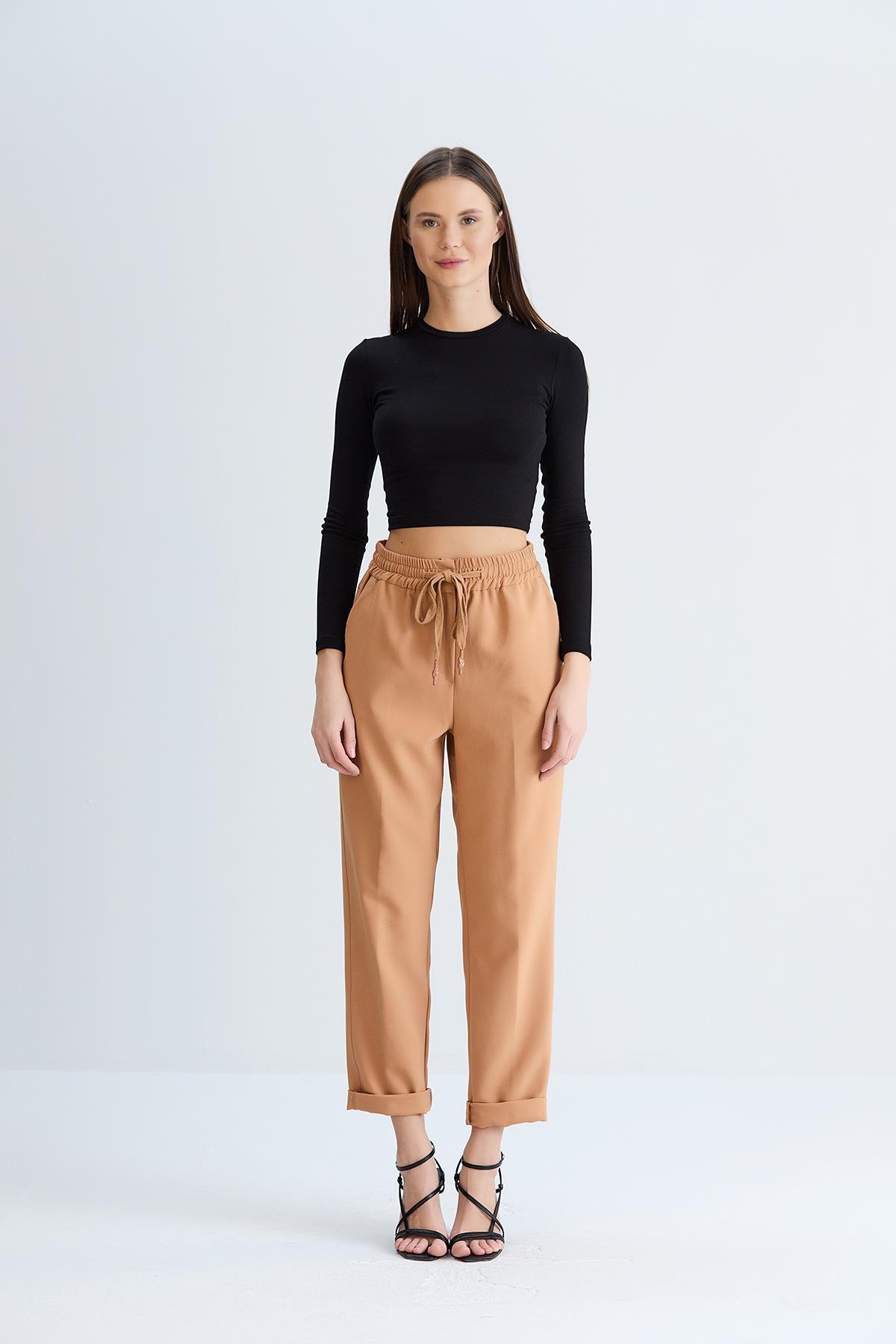 Neva Model Pantolon Camel