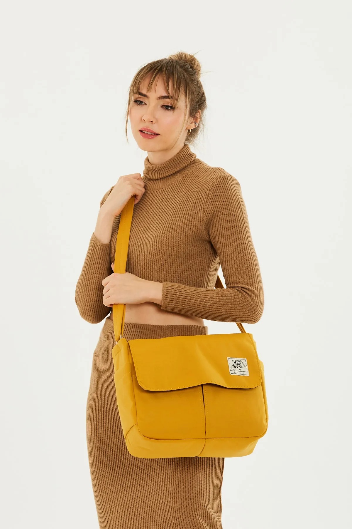 Postacı Model 5 Bölmeli Ayarlanabilir Askılı Günlük Unisex Kol Ve Omuz Çantası