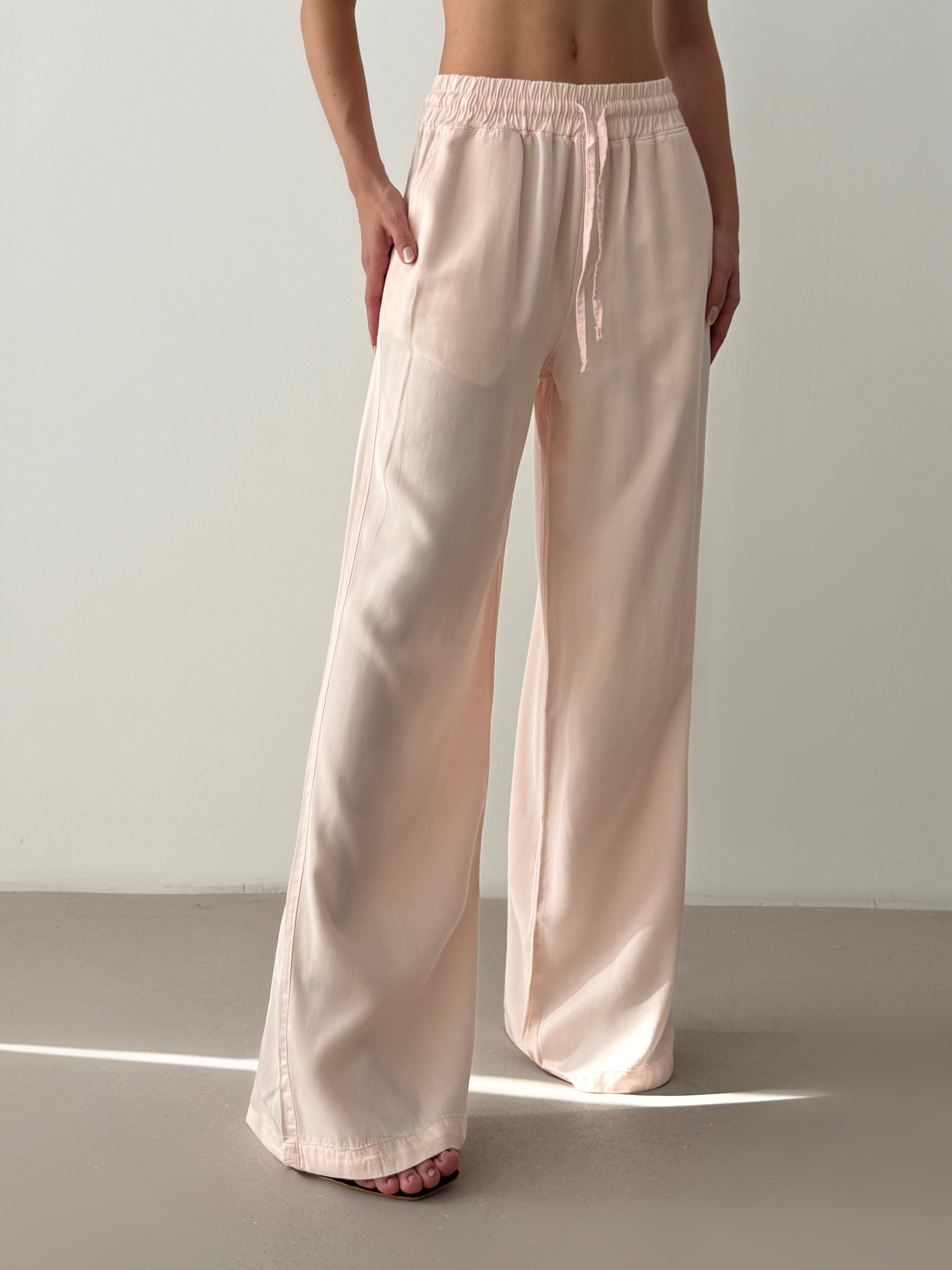 Pembe Palazzo Pantolon